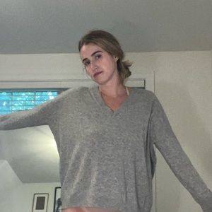 J crew v neck sweater